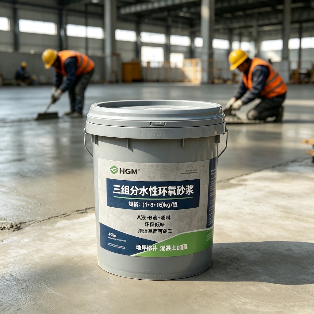 龙泉驿三组份水性环氧砂浆